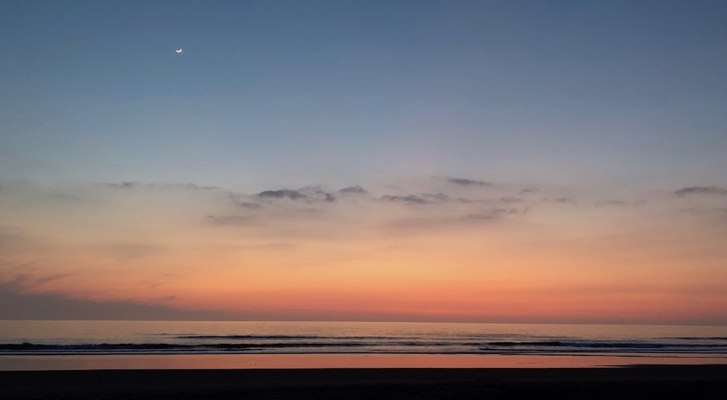 La Barossa Beach at Sunset