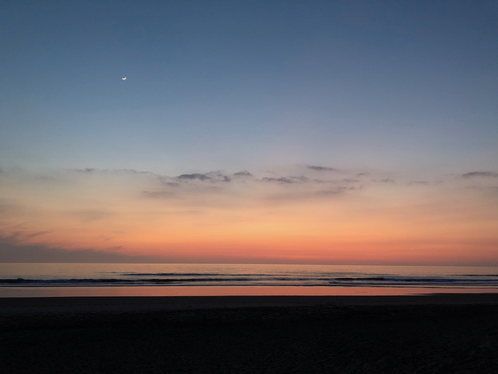 La Barossa Beach at Sunset